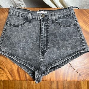 Vibrant Vintage Mini Shorts